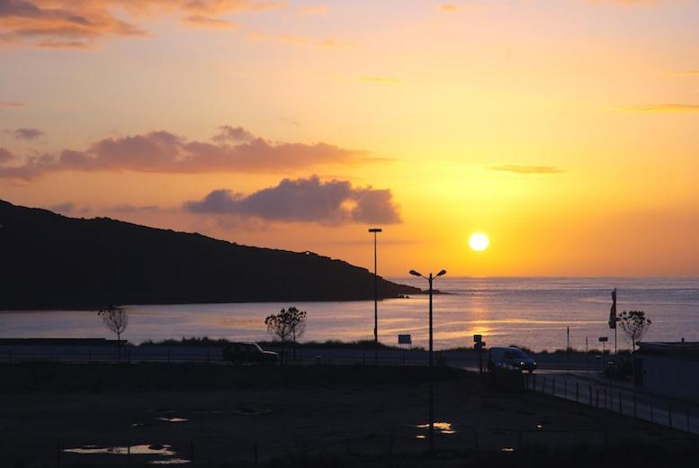 Solar - Sea View Apartment With Pool Sao Martinho do Porto Bagian luar foto