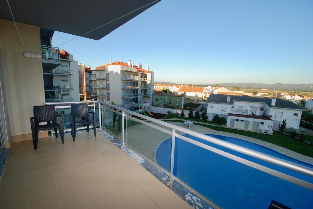 Solar - Sea View Apartment With Pool Sao Martinho do Porto Bagian luar foto