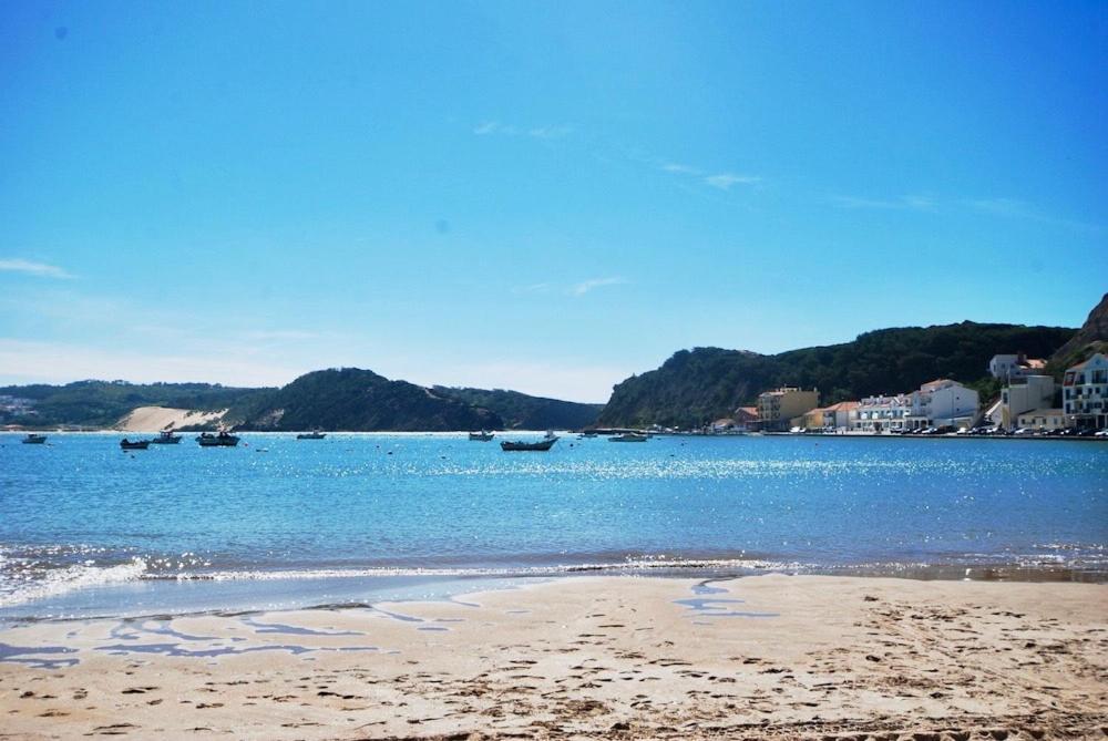 Solar - Sea View Apartment With Pool Sao Martinho do Porto Bagian luar foto