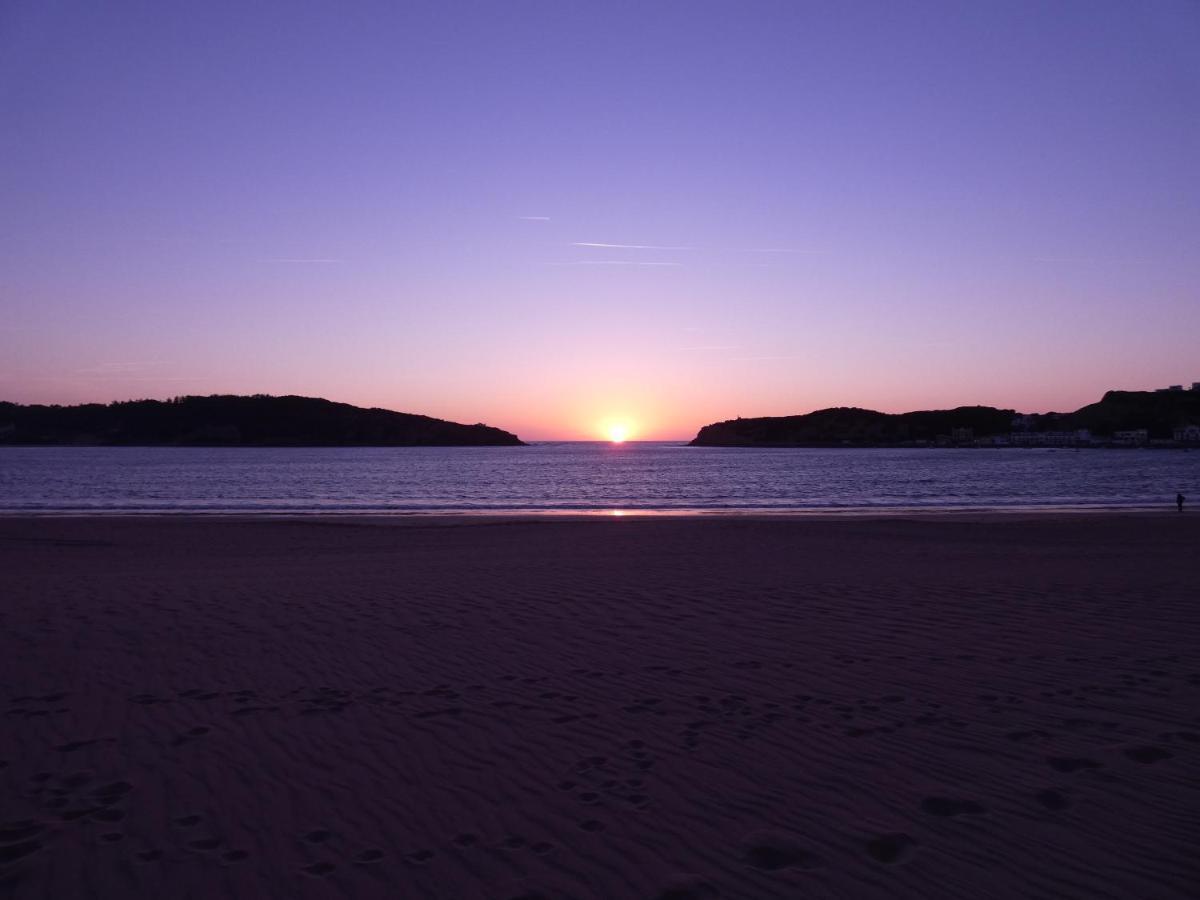 Solar - Sea View Apartment With Pool Sao Martinho do Porto Bagian luar foto